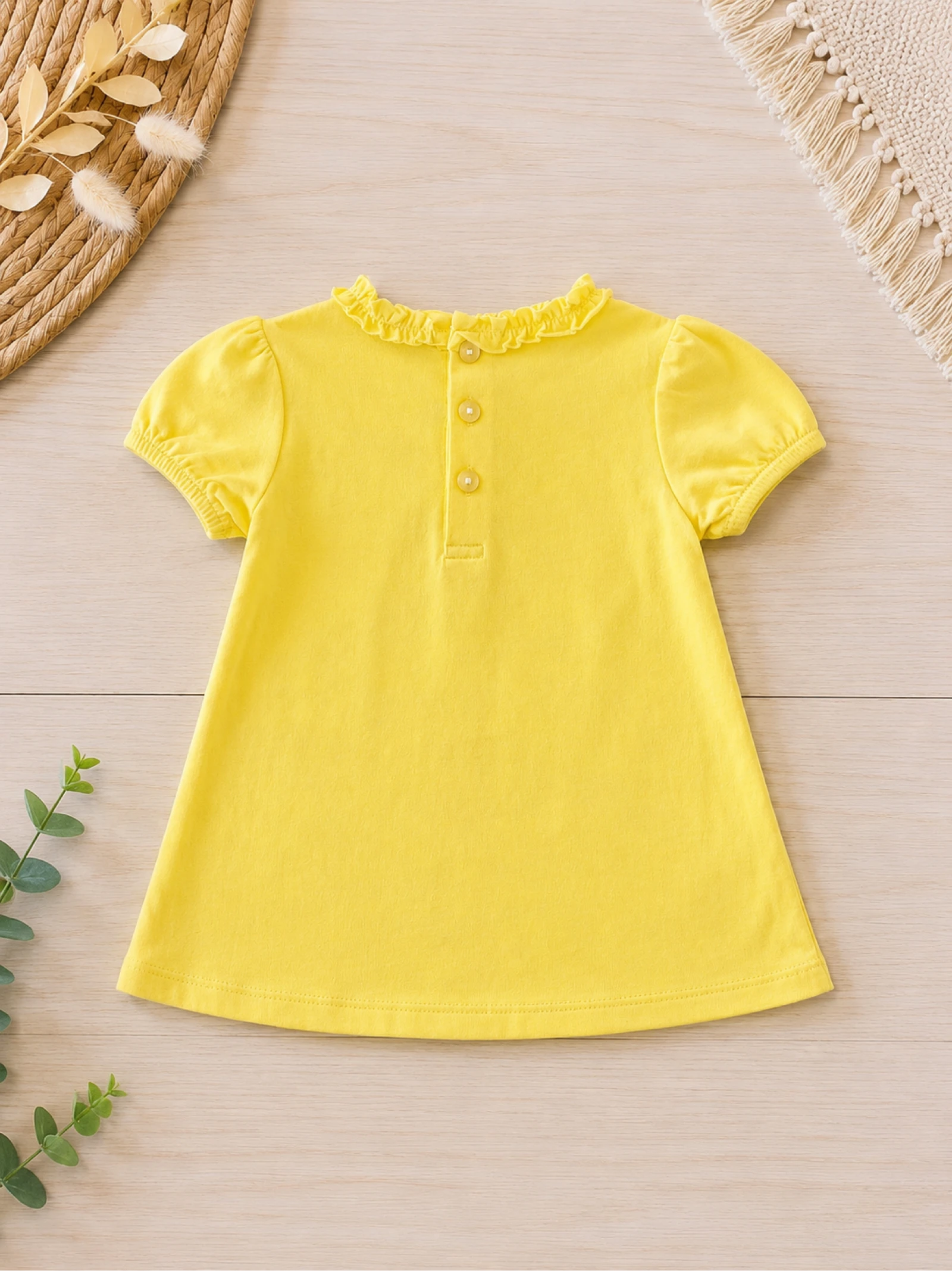 Vestido amarelo 6 meses – photo 4